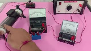 Experimental Verification Of Ohms Law and Finding Unknown Resistance  BOARD PRACTICAL  Std 1012 [upl. by Kowatch]