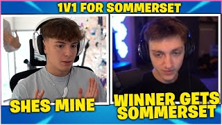 CLIX Finally Challenge BLAKE To 1v1 BOXFIGHT Wager For SOMMERSET On Live STREAM Fortnite Moments [upl. by Eerahc780]