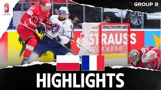 Highlights  Poland vs France  2024 MensWorlds [upl. by Eixid]