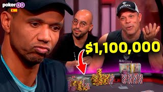 TIENE 1100000 en LA MESA y VACILA a PHIL IVEY y BRYN KENNEY [upl. by Noreik961]