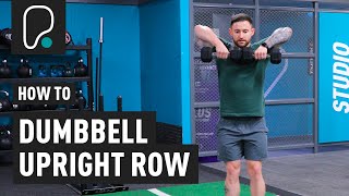 How To Do Dumbbell Upright Rows [upl. by Whalen]