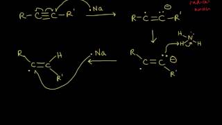 Reduction of alkynes  Alkenes and Alkynes  Organic chemistry  Khan Academy [upl. by Vina]