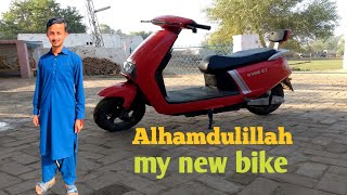 Alhamdulillah l my new bike l electric bike [upl. by Aleafar]