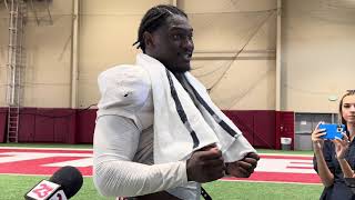 Alabama LB Qua Russaw Interview  Mercer Game Week [upl. by Eglantine800]