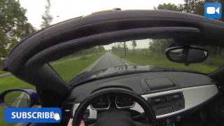 POV BMW Z4M Roadster GREAT OnBoard Drive Acceleration [upl. by Artie]