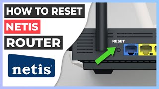 🔁 How to Reset Netis router to factory settings [upl. by Arnaud]