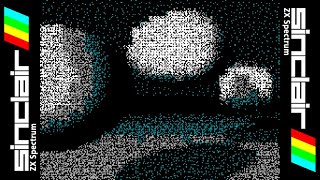 ZX Spectrum 48K quotRTZXquot 2024 1K very fast Procedural Graphics [upl. by Ahsenid]