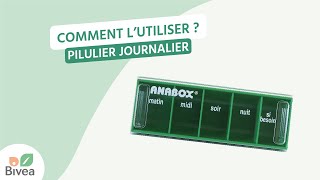 Le Pilulier Journalier Anabox  Prise de médicament quotidienne [upl. by Jenni]