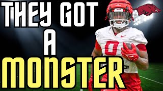 Braylen Russell Future BREAKOUT  4⭐️ Arkansas Razorback Running Back Recruit  Highlights [upl. by Llenor91]