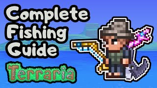 COMPLETE BEGINNERS GUIDE TO FISHING Terraria 14 2024 [upl. by Notserc]