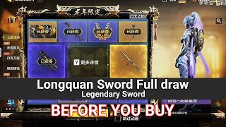 Longquan Sword Full draw Legendary Sword BEFORE YOU BUYCall of Duty Mobile  Green Forces Gaming [upl. by Galligan691]