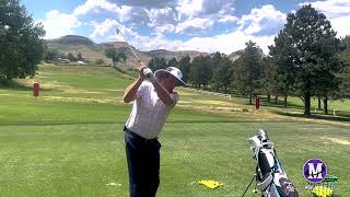 Lead Arm Depth in the golf swing [upl. by Hanshaw]