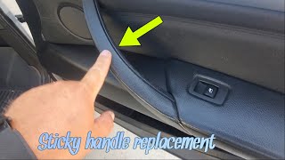 Bmw x5 sticky door handle replacement [upl. by Ingeborg]