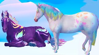 Catching NEW Rainbow Color Changing Magic Horses in Star Stable [upl. by Adim]