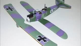 Rumpler CIV WINGNUT WINGS Scale 132 [upl. by Annahoj732]