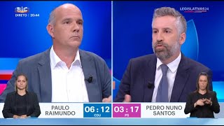 Debate Legislativas 2024  CDU vs PS  Paulo Raimundo vs Pedro Nuno Santos [upl. by Casper680]