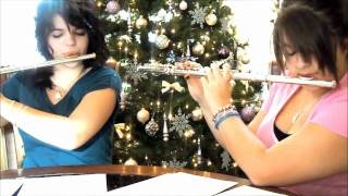 Carol Of The Bells   Flute Duet [upl. by Janicki]