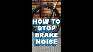 How To Silence Your Disc Brakes  Fix Those Squealing Brakes shortsvideo mtb [upl. by Adnulahs275]