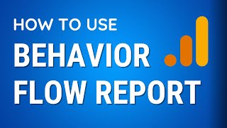 How to Use the Google Analytics 4 Behavior Flow Report 2023 [upl. by Anairol]