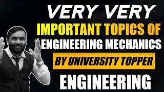 VERY VERY IMPORTANT TOPICS OF ENGINEERING MECHANICSALL UNIVERSITYENGINEERINGPRADEEP GIRI SIR [upl. by Craggie97]