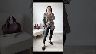 LOOKS OTOÑO INVIERNO PARA MUJER viralvideo style outfit fashion fashiontrends [upl. by Jamey81]