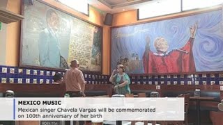 Mexican singer Chavela Vargas honored on 100th anniversary of her birth [upl. by Zales]