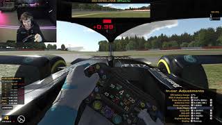 What if you turn on the BRAKE MAGIC when driving the Mercedes W12 on iRacing [upl. by Aivalf]