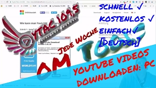 ➧➧➧ YOUTUBE VIDEOS DOWNLOADEN PC  ✔schnell ✔kostenlos ✔einfach Deutsch [upl. by Stout]