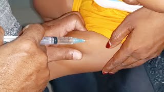 Ceftriaxone 500mg Triject  amp Dexamethasone intramuscular injection Video 24 Ep 86 Injection Tips [upl. by Driskill923]