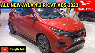 Daihatsu ALL NEW AYLA 12 R CVT ADS 2023 Warna Terbaru [upl. by Portugal]