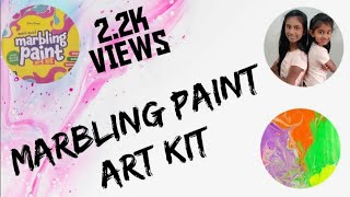 Marbling Paint  DanampDarci Swirltwirl Art Kit  Create Dazzling Artwork  Madhu amp Varshu  VaaSaM [upl. by Jaclyn]