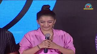 Akshara Haasan Cute Speech At MrKK Pre Release Event  Chiyaan Vikram  NTV ENT [upl. by Itnahs]