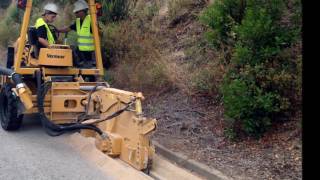 Vermeer Equipment Built by McLaughlin Microtrenching Project in Spain [upl. by Beka]