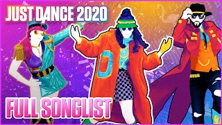 Just Dance 2020 Full Song List  Ubisoft US [upl. by Lahsram]