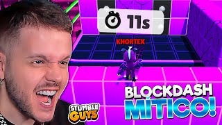 😱 FUI O 1⁰ A ZERAR O BLOCKDASH MITICO NO STUMBLE GUYS 🔥 ‹ KHORTEX › [upl. by Flora]