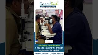 Slit lamp examination  Corneal Dent clinic in Hyderabad [upl. by Ragan]