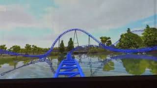 Walibi Belgium Onride New Gerstlauer Launch Coaster 2025 Dock World [upl. by Nabal]