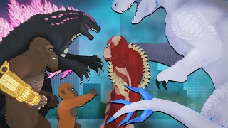 Godzilla x Kong The REAL ending  New Empire animation  DinoMania [upl. by Couchman]