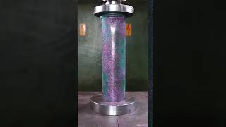 HYDRAULIC PRESS MACHINE vs IRON BEAM experiment trending short [upl. by Anelrahs]