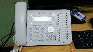 Panasonic KXDT543 Favourite Number Save [upl. by Ietta495]