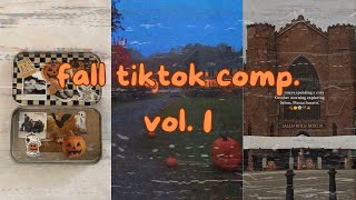 🍂 10 minutes of fall tiktoks  fall tiktok comp vol 1  bbqpuffs [upl. by Puklich]