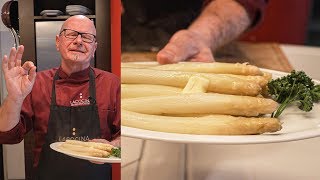 Frischer Spargel einfach kochen  Klassisch als Beilage nach altem Rezept [upl. by Egag]