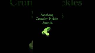 asmr eating pickles 🥒 [upl. by Rolph]