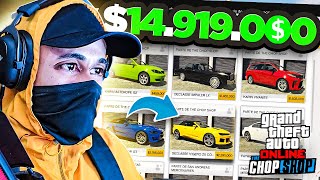 COMPRANDO TUDO DA NOVA DLC THE CHOP SHOP GTA 5 Online [upl. by Egerton300]