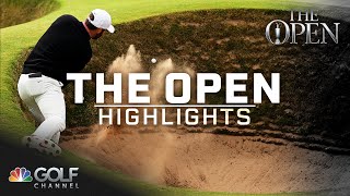 The Open Championship 2024 Highlights Round 2s top shots out of trouble  Golf Channel [upl. by Cad384]