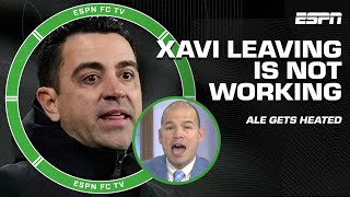 ALE MORENO RANTS ON BARCELONA 😳 XAVI LEAVING WILL NOT FIX THEM  ESPN FC [upl. by Corrina]