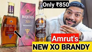 New XO Brandy Under Rs1000  Amrut Bejois XO Brandy Review  The Whiskeypedia [upl. by Donnenfeld656]