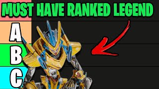 UPDATED Season 20 Legends Tier List For RANKED [upl. by Llednil688]