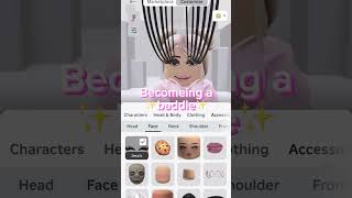 Becoming a ✨baddie✨ roblox dresstoimpress baddie [upl. by Leinaj]