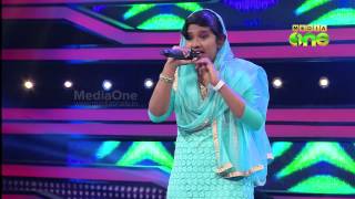 Pathinalam Ravu Season2 Epi73 Part1 Fathima Fidha comes with a beautiful song Hajjinte Ravil [upl. by Anek]